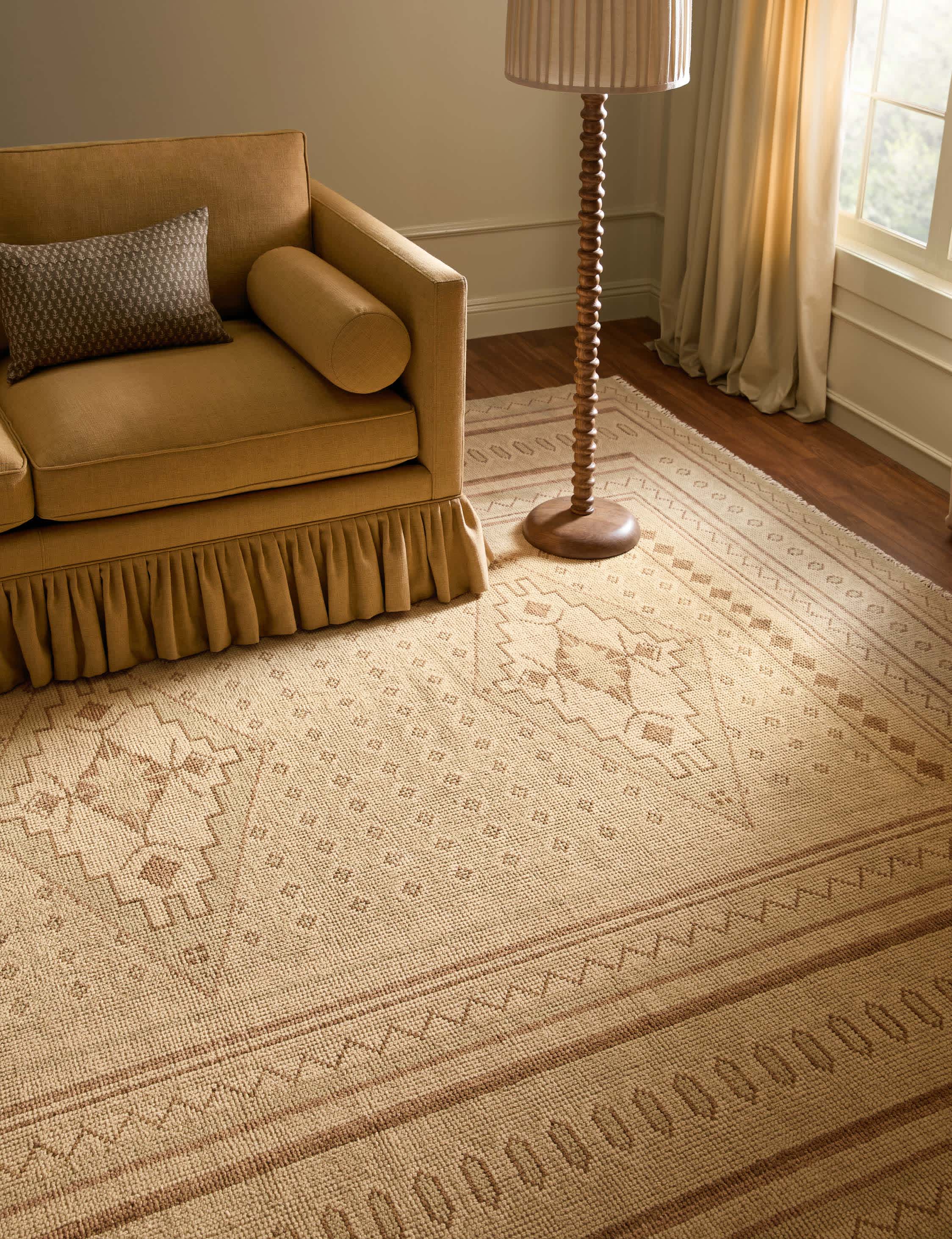 Lulu and Georgia Ireson Hand-Knotted Wool Rug - view 2
