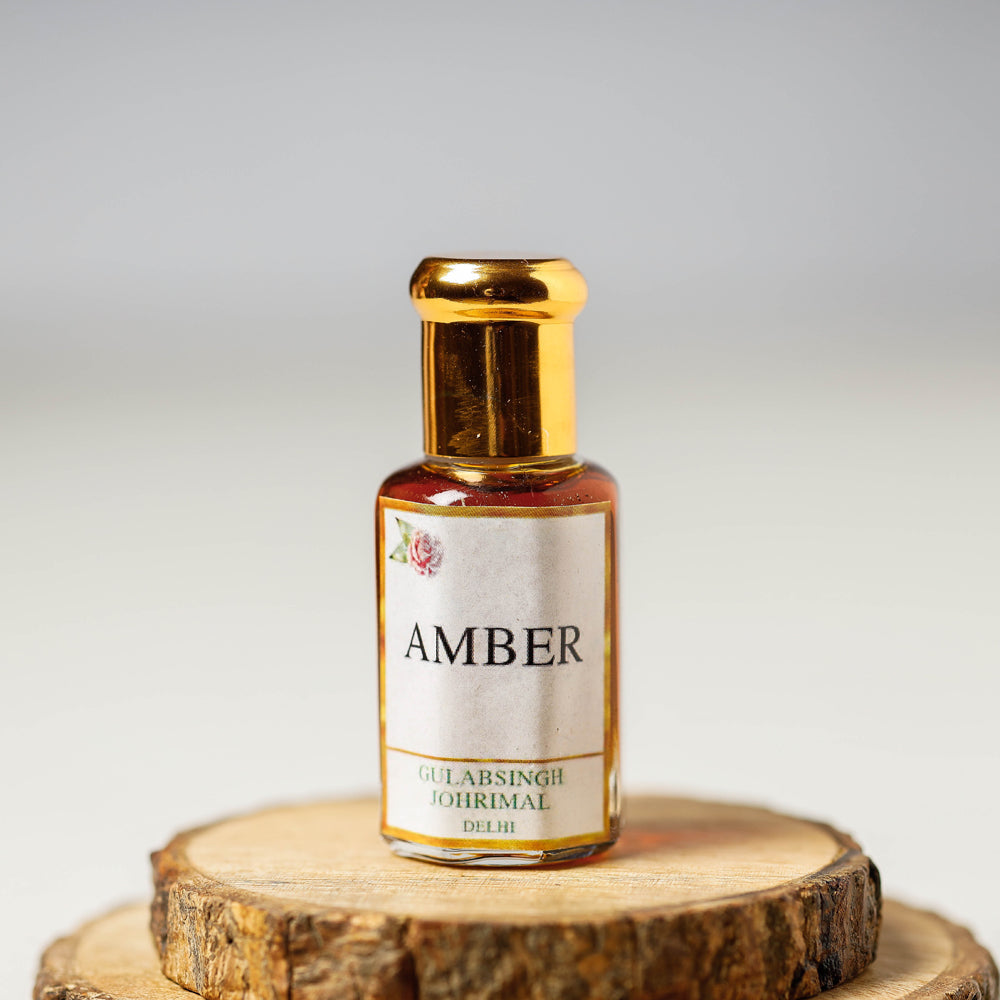 GULAB SINGH JOHRIMAL - ESTD. 1816 Amber- Natural Attar Unisex Perfume Oil 10ml