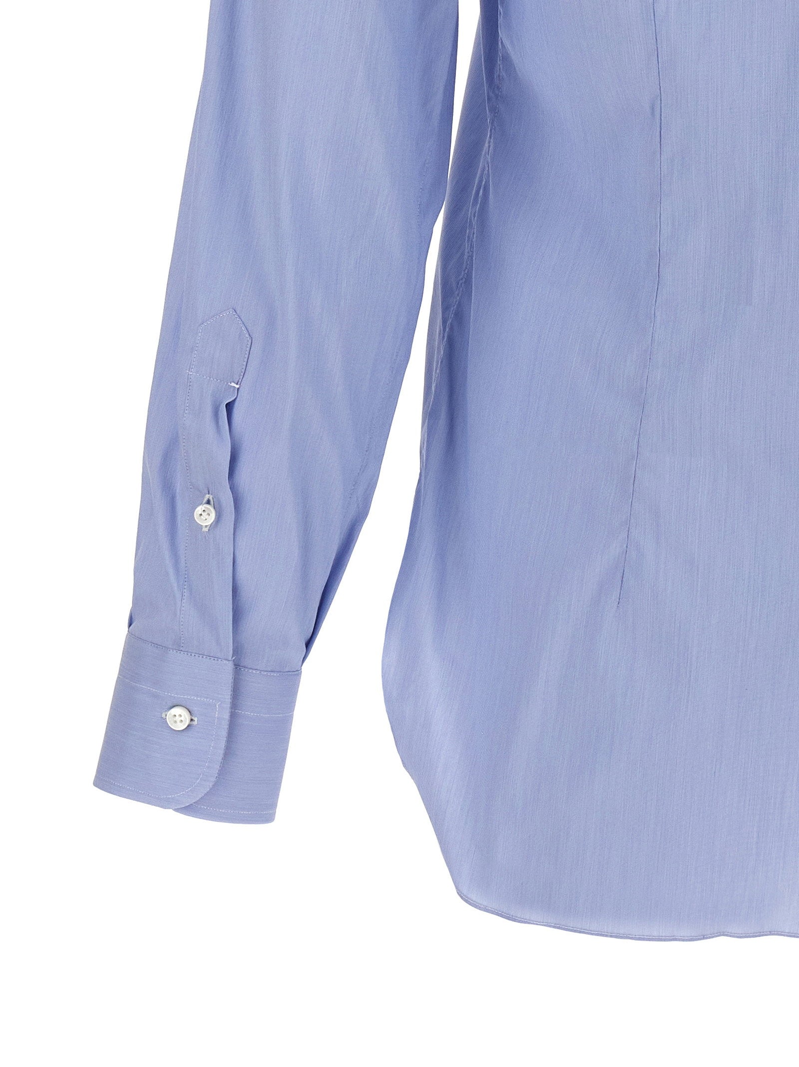 Barba Poplin Shirt – 72% co, 25% po 3% ea - view 4
