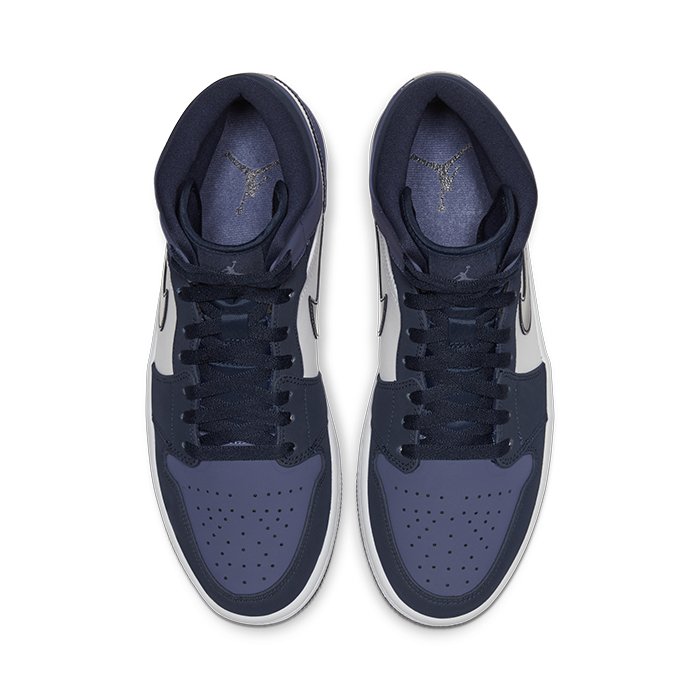 HYPE ELIXIR Air Jordan 1 Mid Sanded Purple - view 2