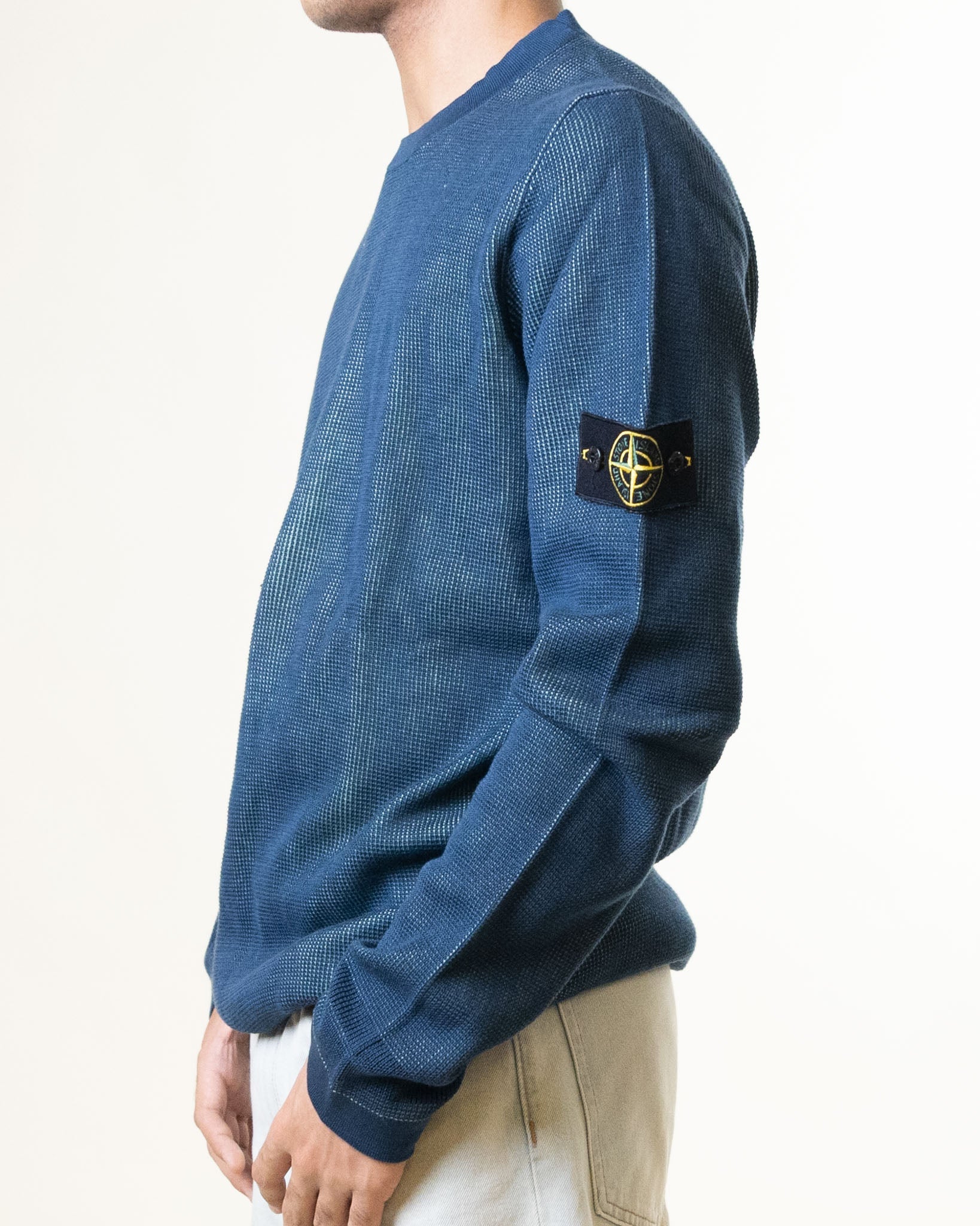 Stone Island Blue Green Pullover - view 3