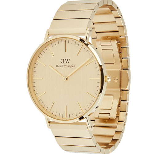 Daniel Wellington Classic Piano Link Gold Unitone Gold Dial Men 40mm DW00100779 - view 4