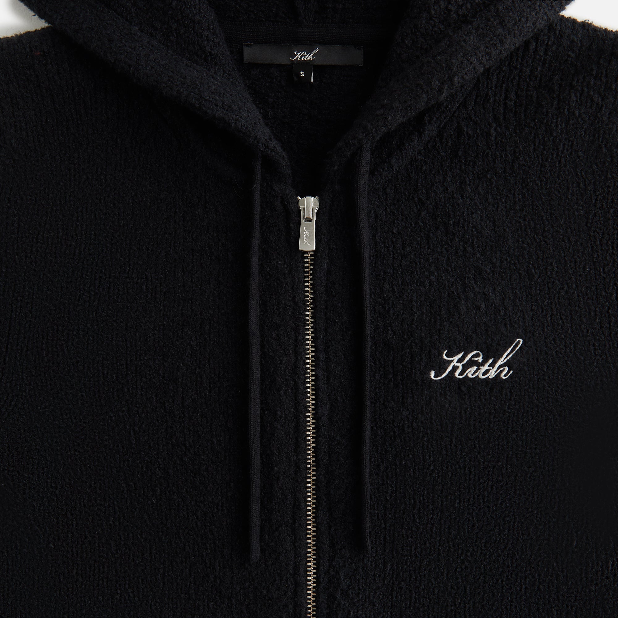 Kith Women Faryn Hooded Zip Sweater - Black - view 4