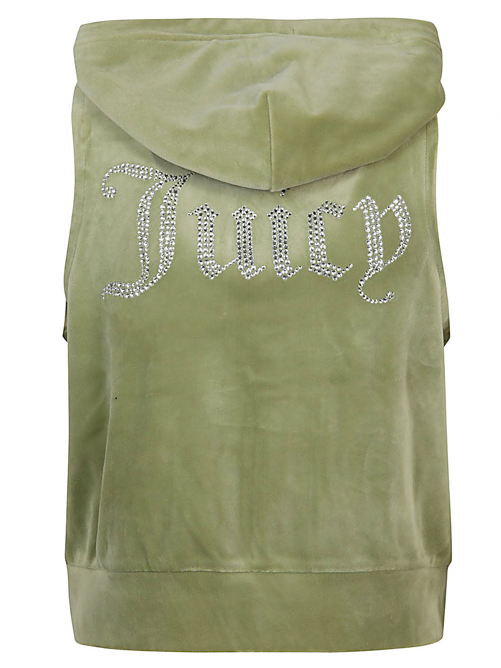 Juicy Couture Gilly logo velour gilet - view 2