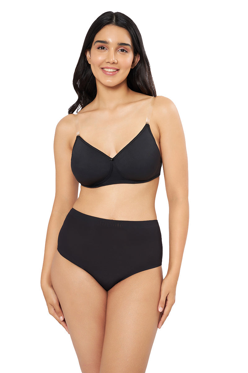 Amante Classic Backless Padded & Non-wired Bra - Black
