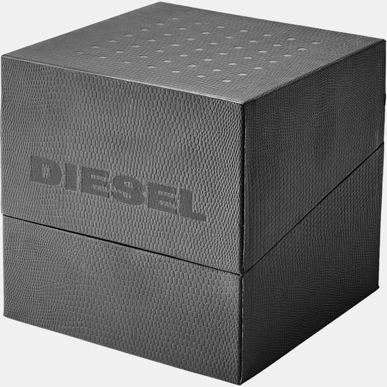 Diesel Griffed Men Quartz Black Dial Chronograph Leather Watch DZ4519 - view 5