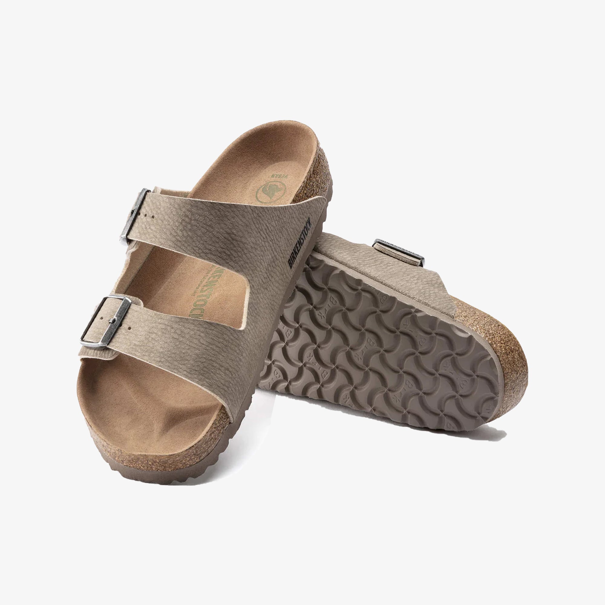 Birkenstock | ARIZONA VEGAN MICRO FIBRE { BROWN