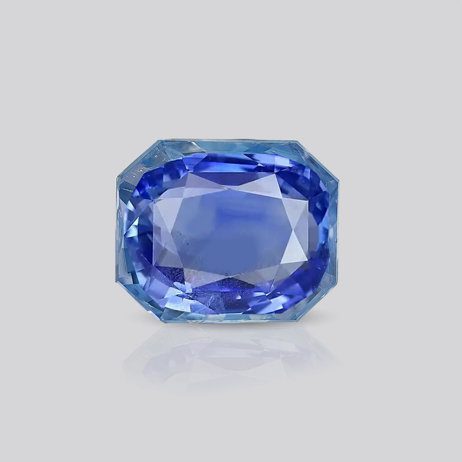 Gemsmantra Blue Sapphire (7.17 Ratti, 6.52 Carat)