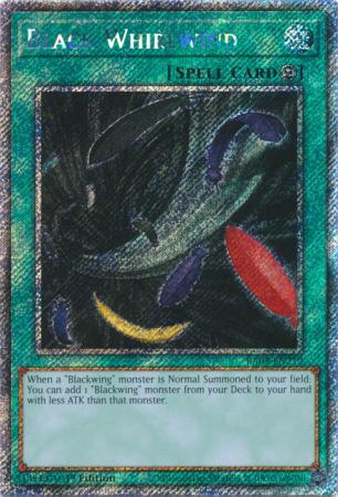 Yu-Gi-Oh! Black Whirlwind - RA03-EN219 - Platinum Secret Rare - 1st Edition