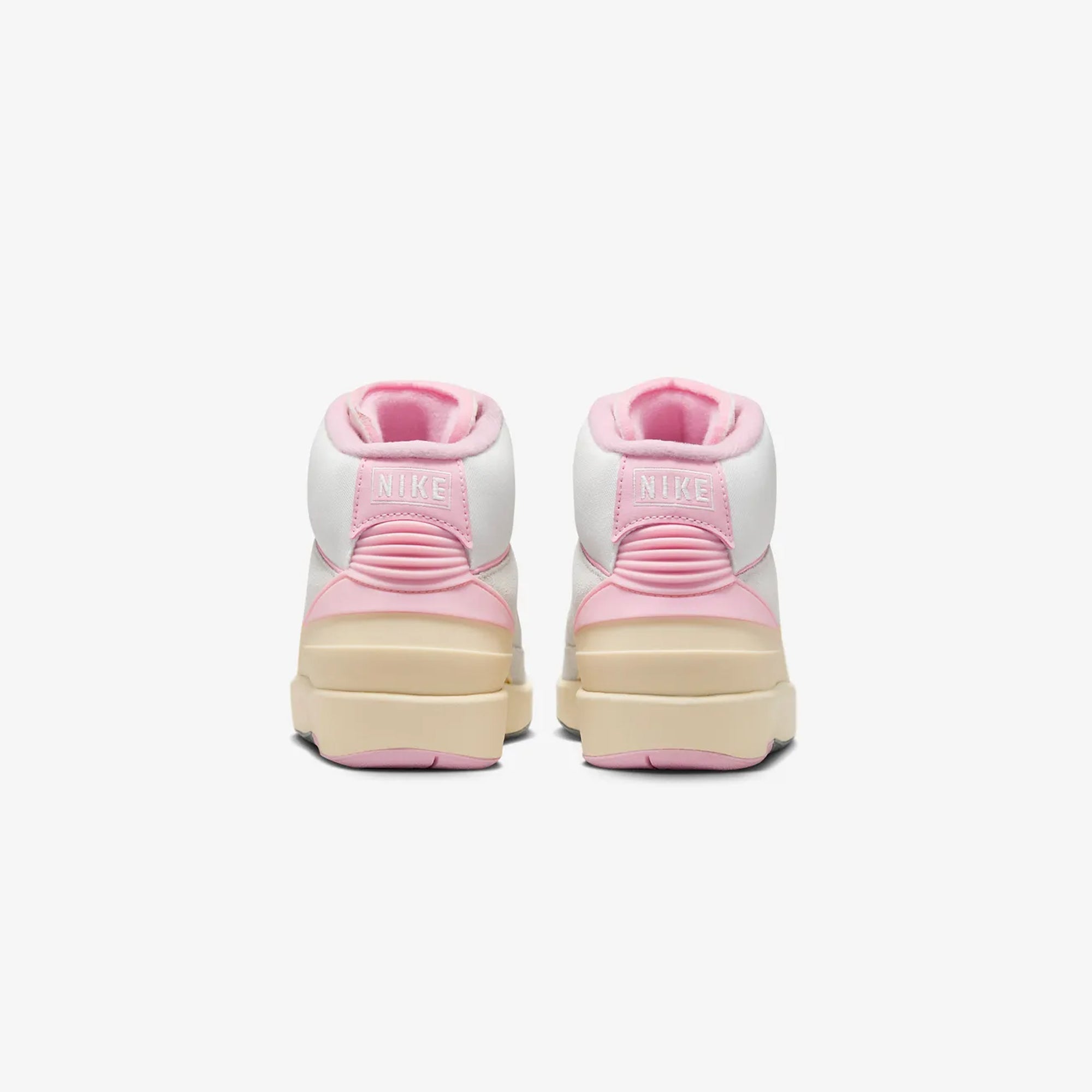 Jordan | AIR JORDAN 2 RETRO { SUMMIT WHITE/GYM RED-MED SOFT PINK - view 2