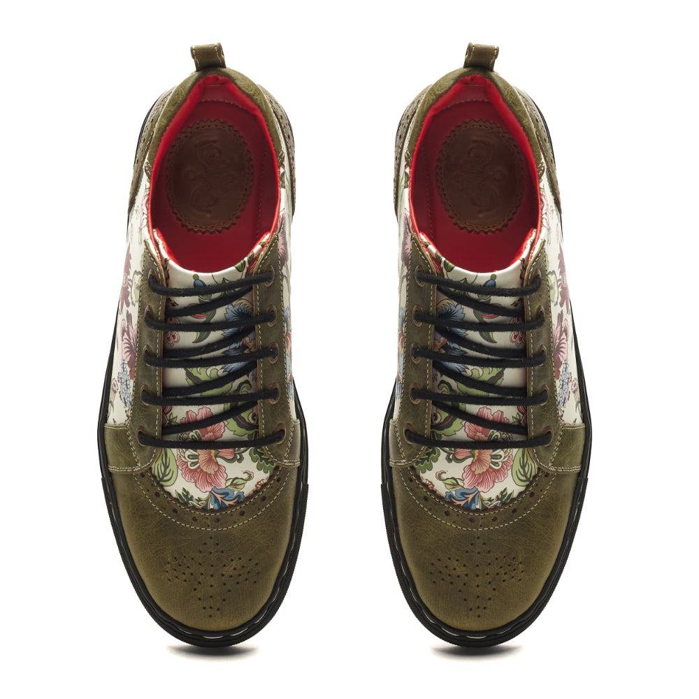 Banjaaran Studio Bageecha Sneaker Men – Olive - view 2
