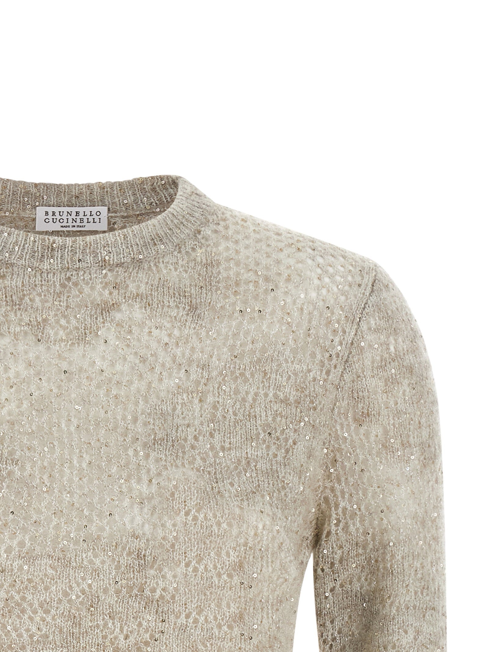 Brunello Cucinelli Flower Lace Sweater - view 3