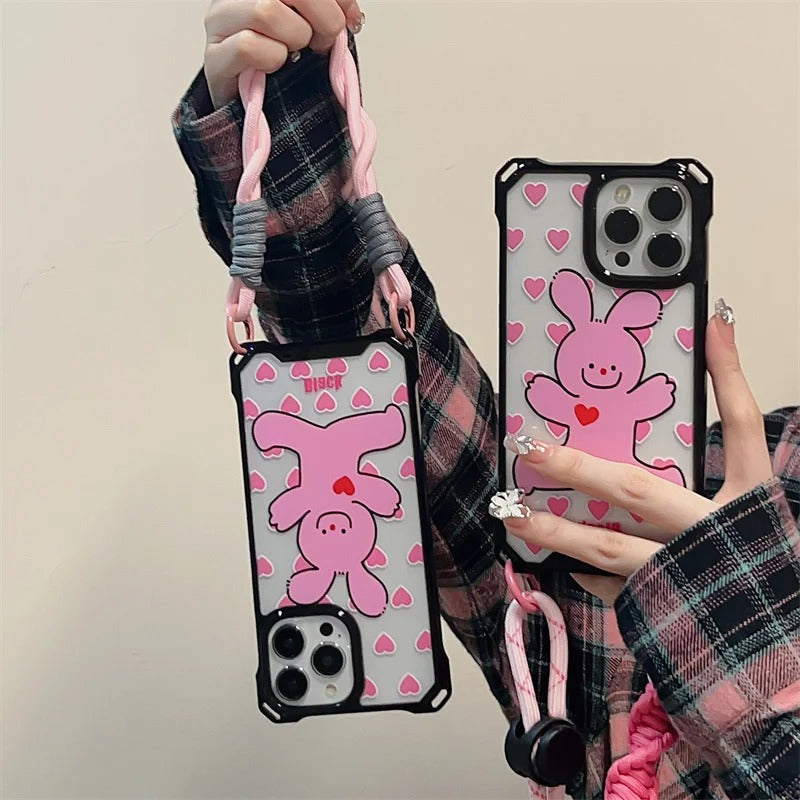 Peeperly Rabbit Delight Charming Phone Case – No Color