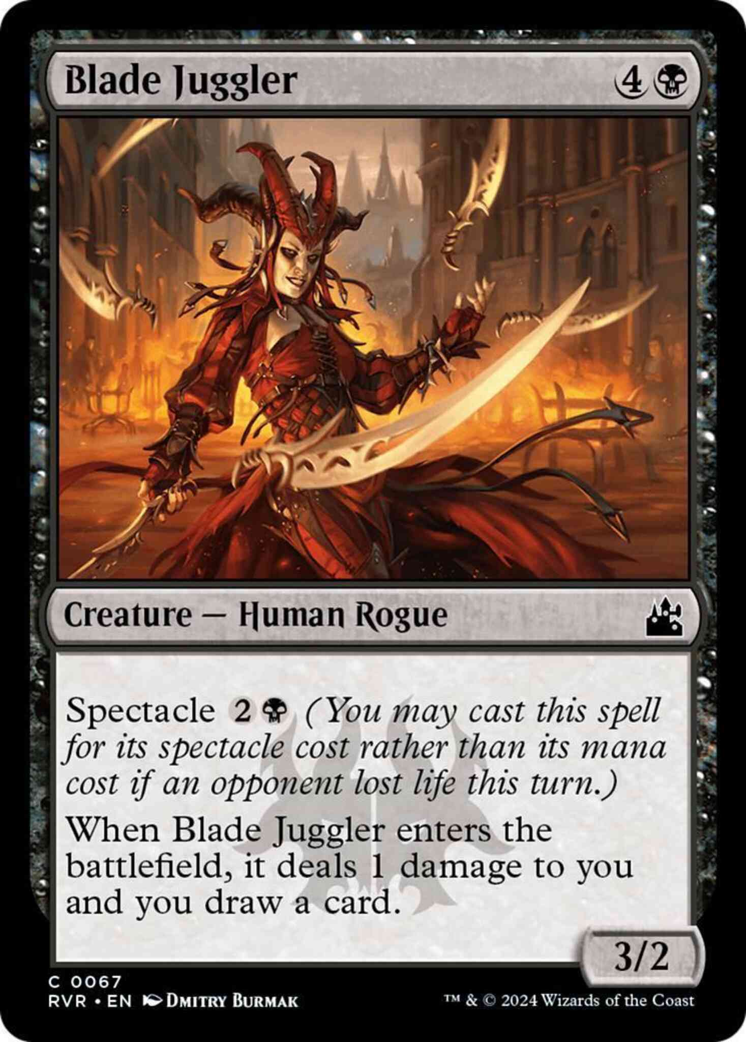 Blade juggler 67 – Magic Blade Juggler [67] [Ravnica Remastered] [Non-Foil]