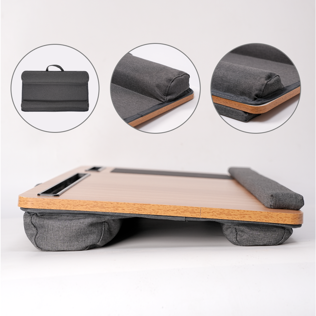 Porffitto Portable Laptop Desk With Cushion - view 9