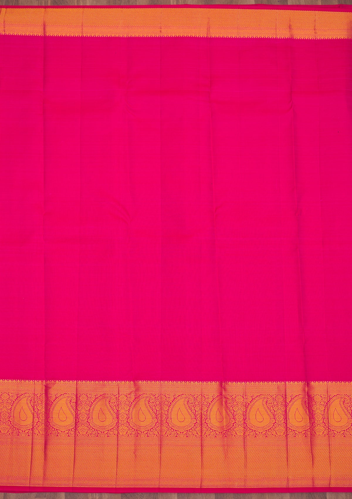 Koskii Onion Pink Zariwork Pure Silk Saree – Women's - view 7