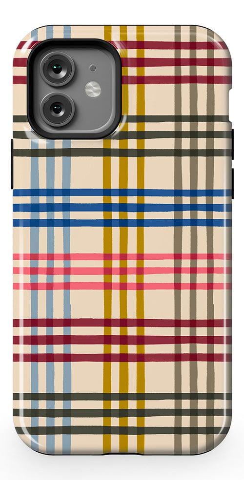 Casetry Colorful Plaid | Kitty and Vibe Holiday Case - view 15