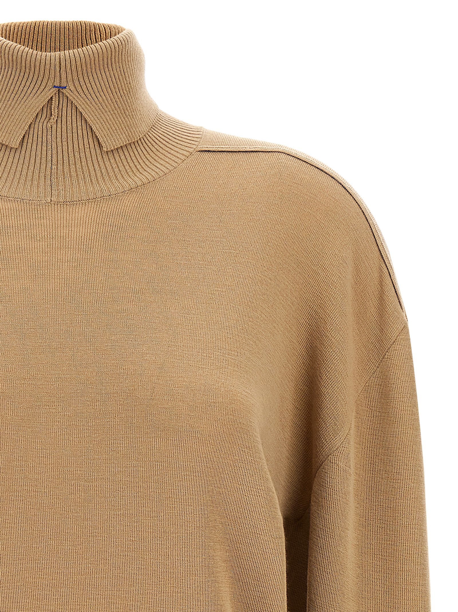 Burberry Turtle-neck Sweater – 100% wool - view 3