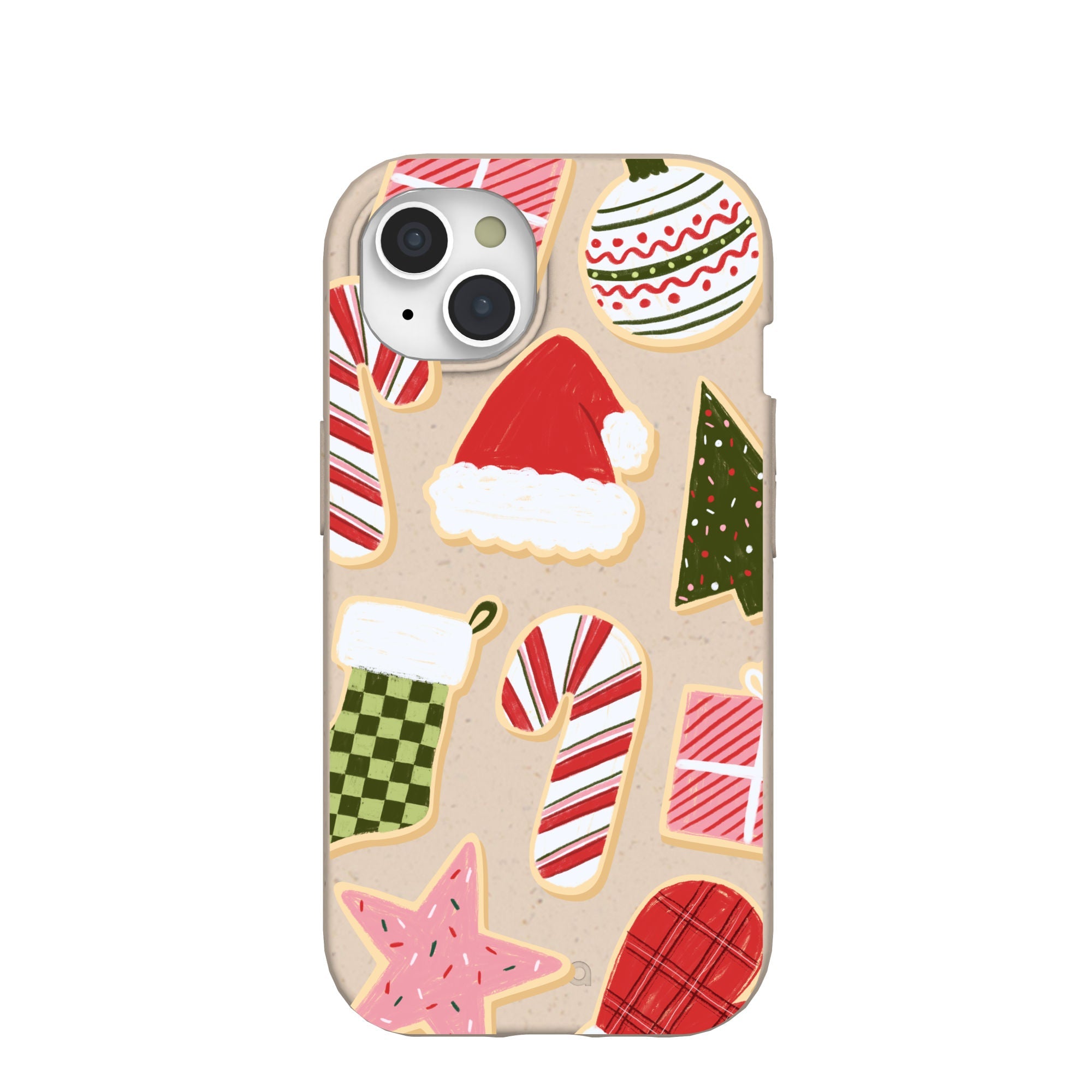 Pela Case Seashell Festive Cookies iPhone 15 Case