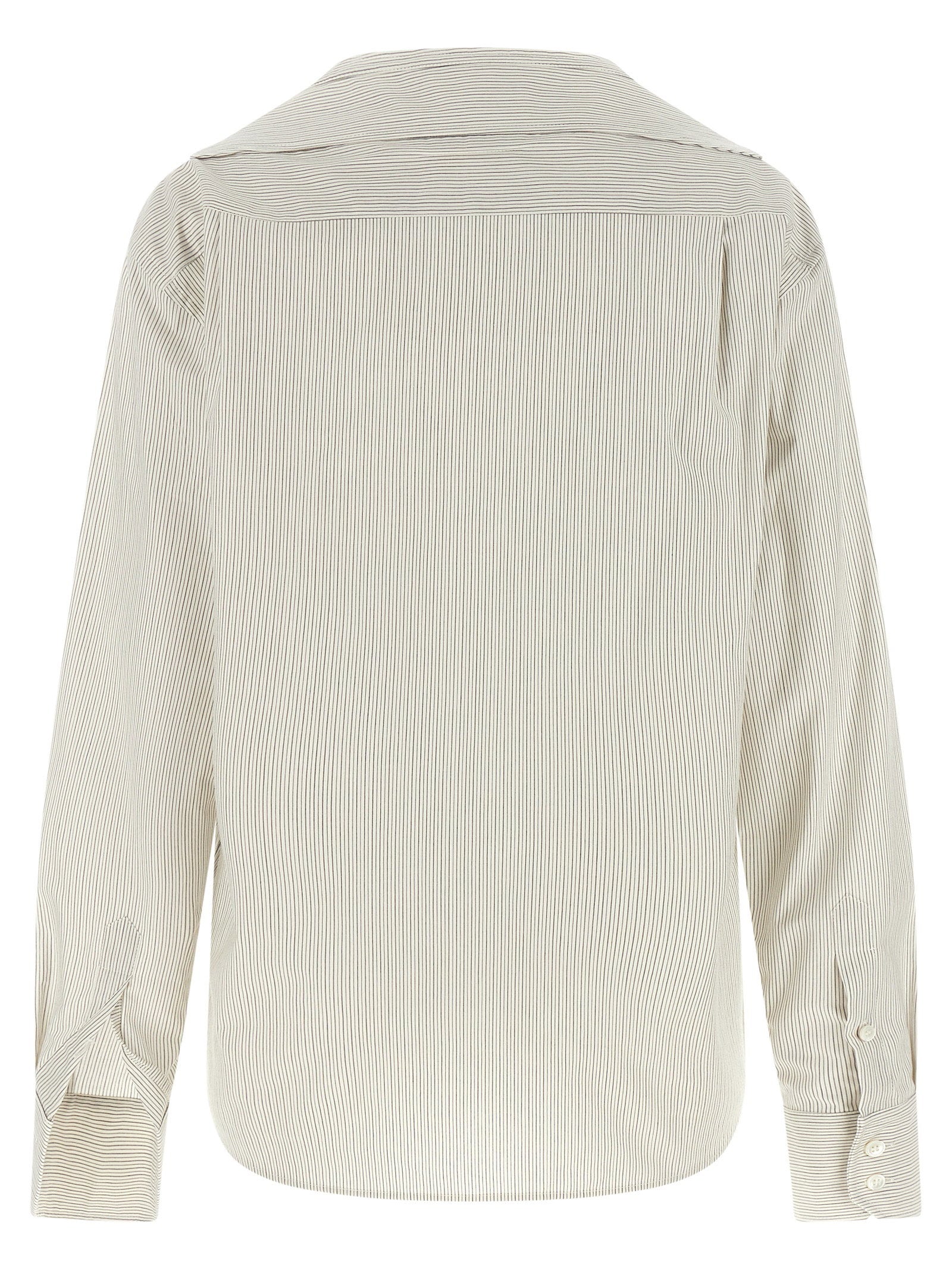 Mm6 Maison Margiela Trompe Loeil Collar Shirt - view 2