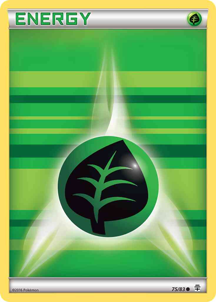 Pokémon Basic Grass Energy - 75/83 - Common [g1-75] [Non-Holo]