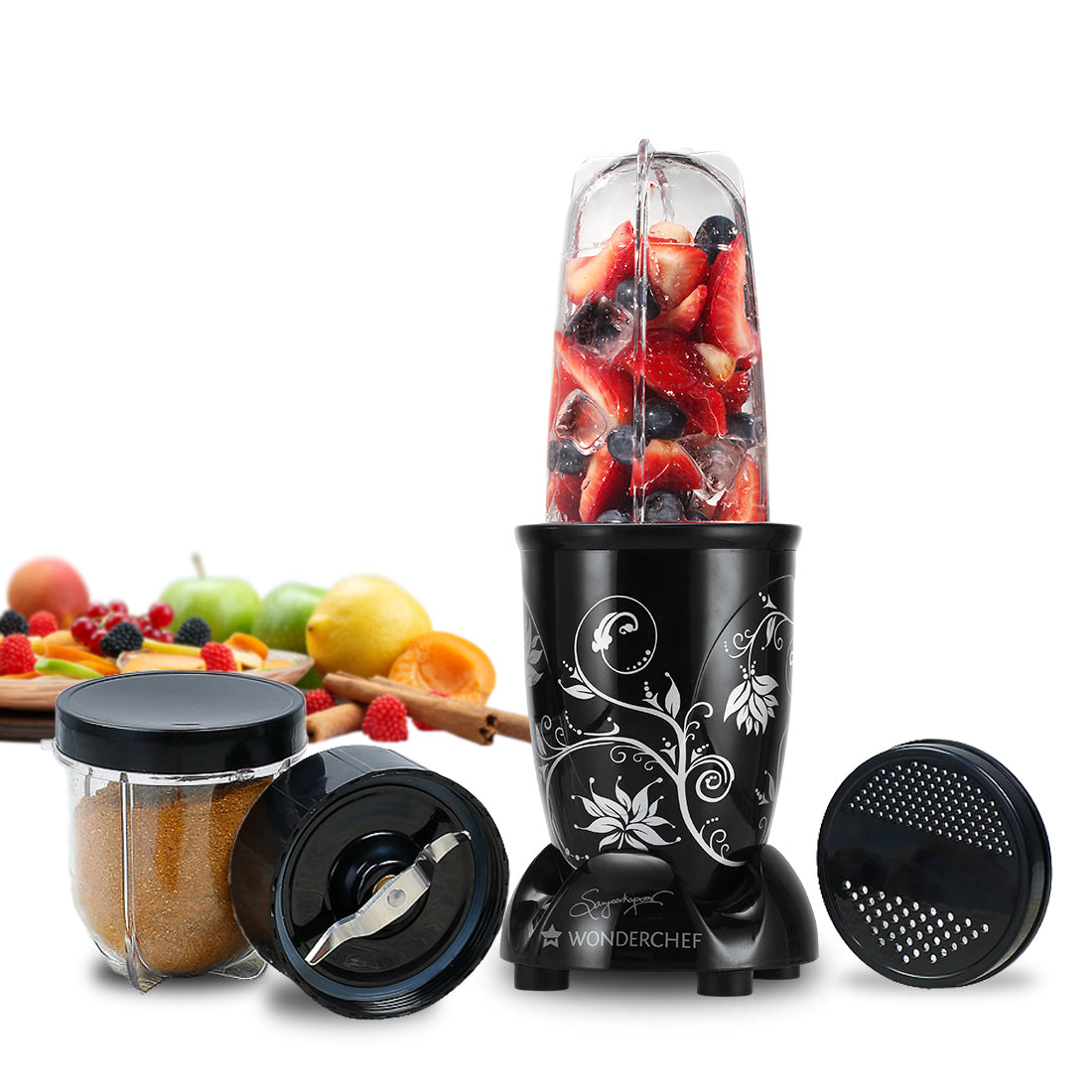 Nutri-blend 400w 22000 – Wonderchef Renewed Nutri-blend | 400W | 22000 RPM