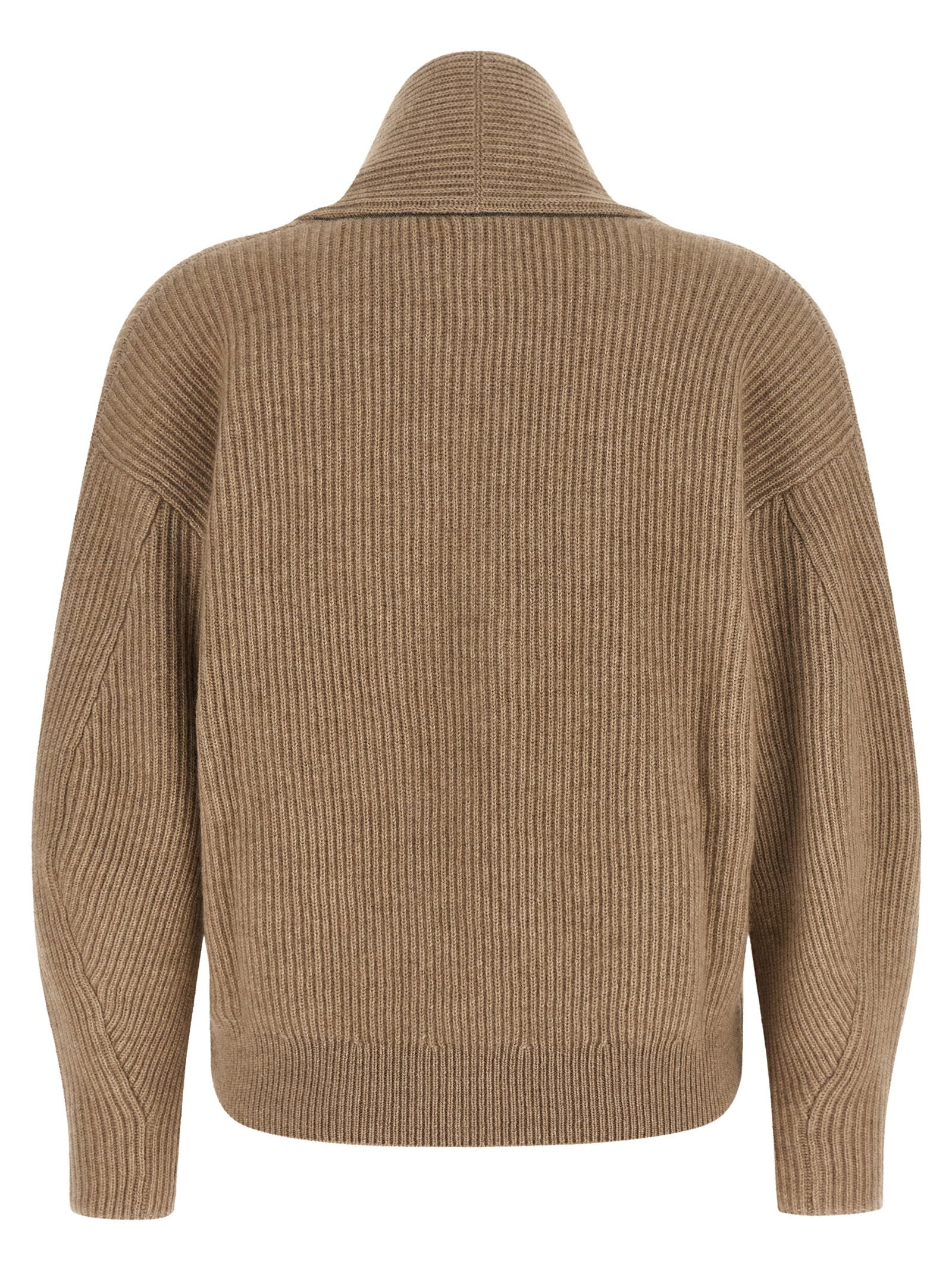 Brunello Cucinelli English Rib Jersey – 100% cashmere - view 2