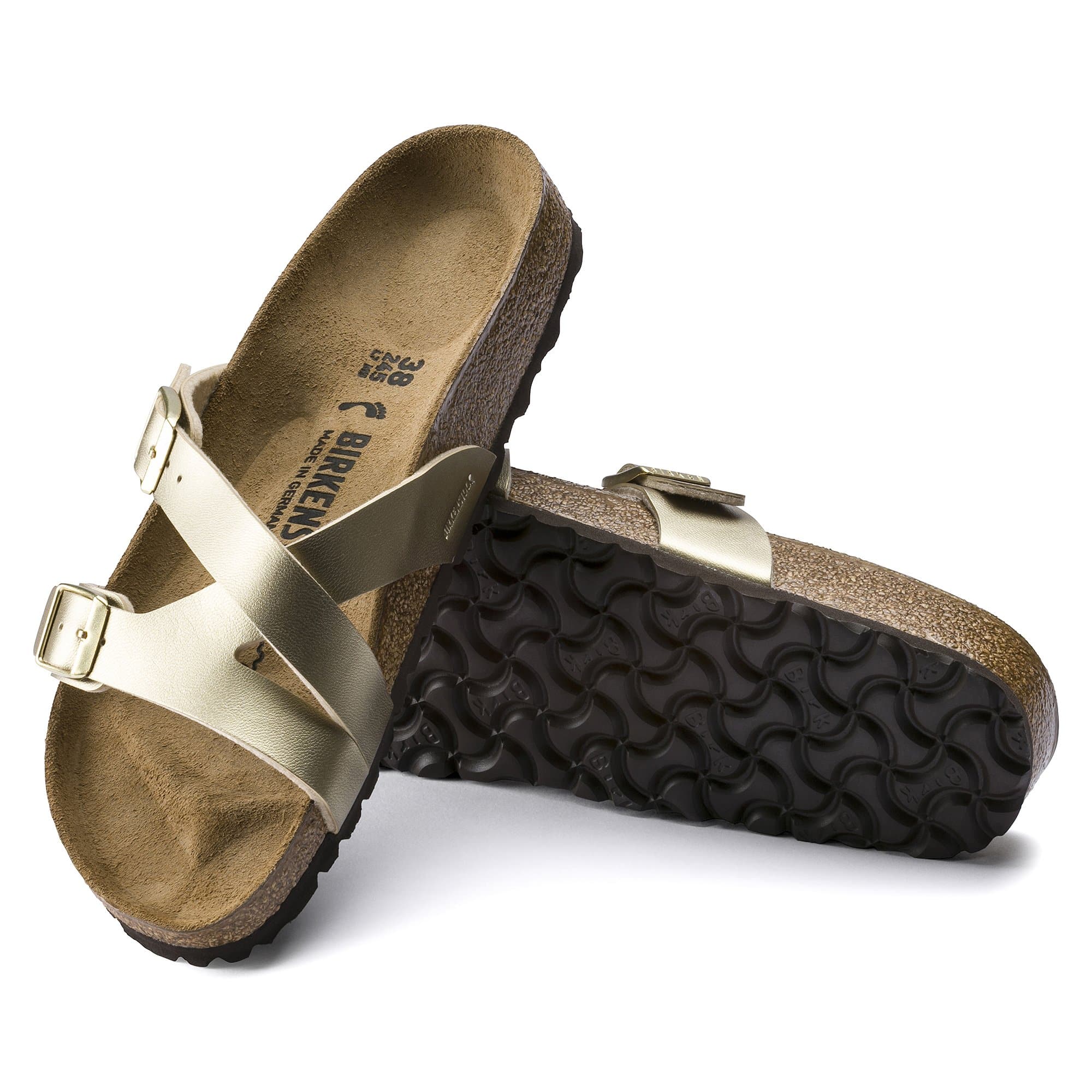 Birkenstock Yao Birko-Flor – Gold Gold