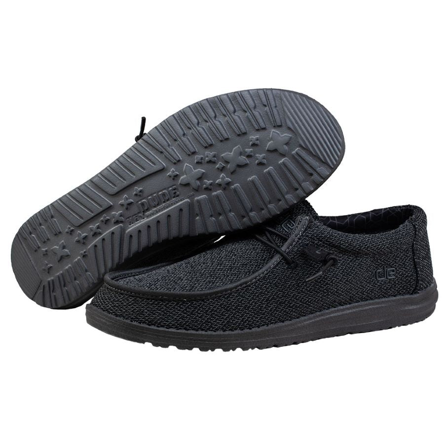 HEYDUDE shoes Wally Sox Micro - Total Black (Past Season) - view 3