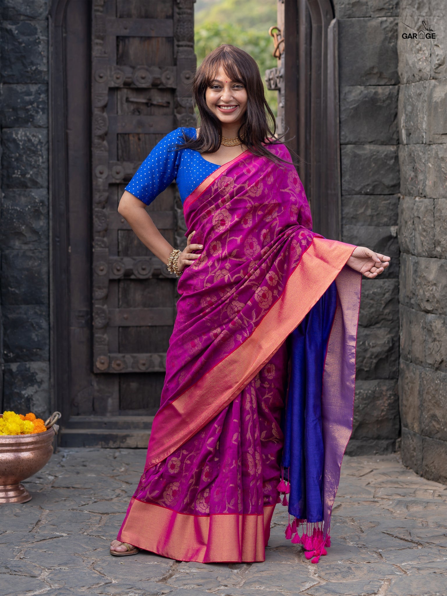 Women's sarees – suta.in Gar-2644 – Women's