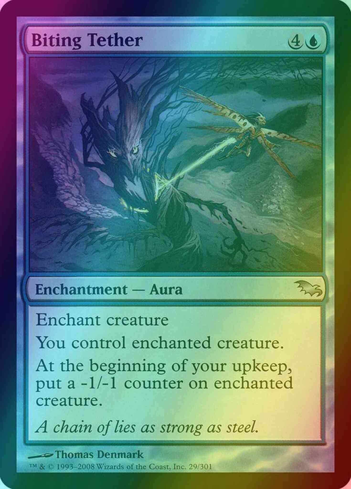 Biting tether 29 – Magic Biting Tether [29] [Shadowmoor] [Foil]