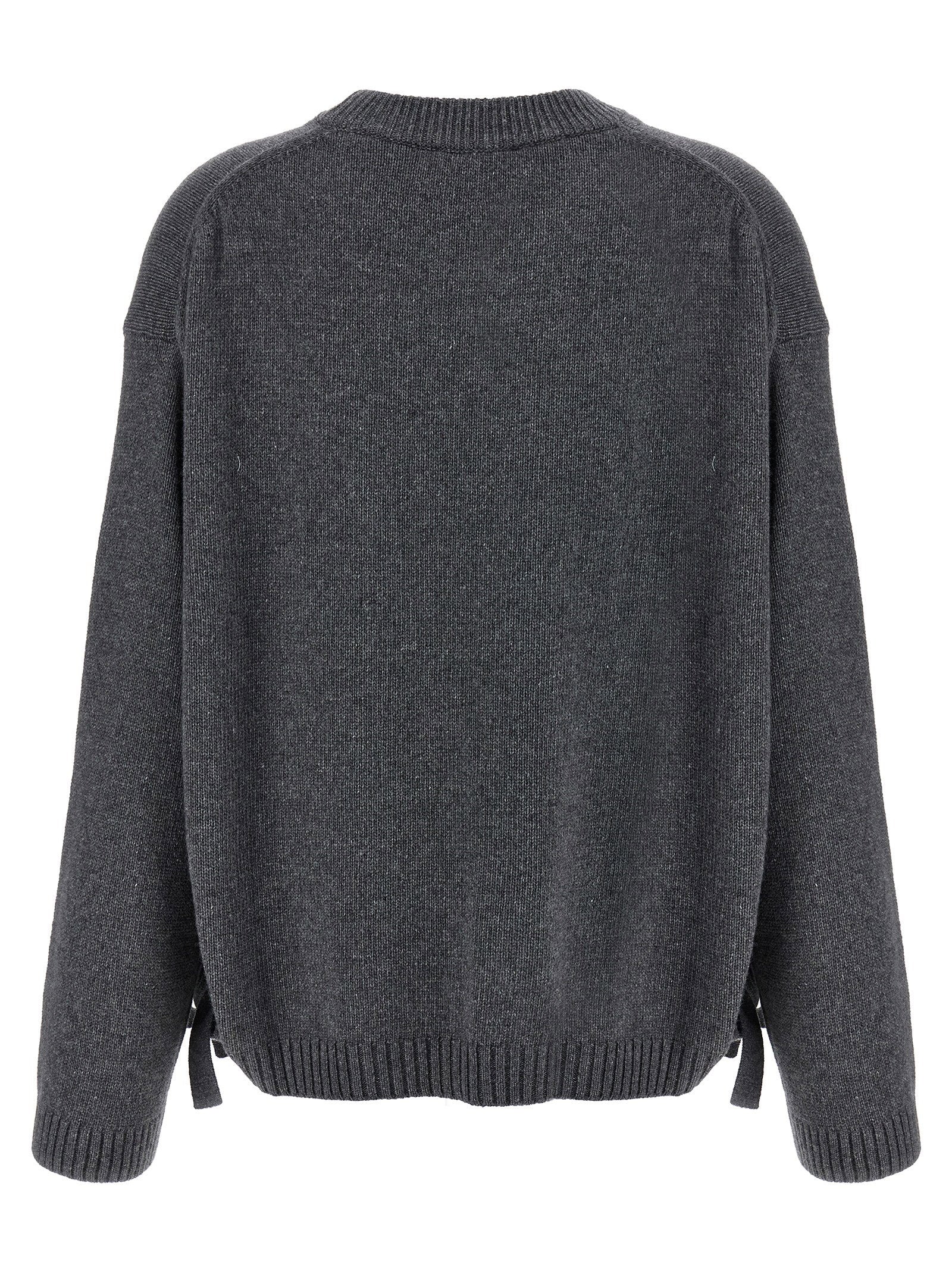 Ganni Side Laces Sweater – 60% wool 40% viscose - view 2