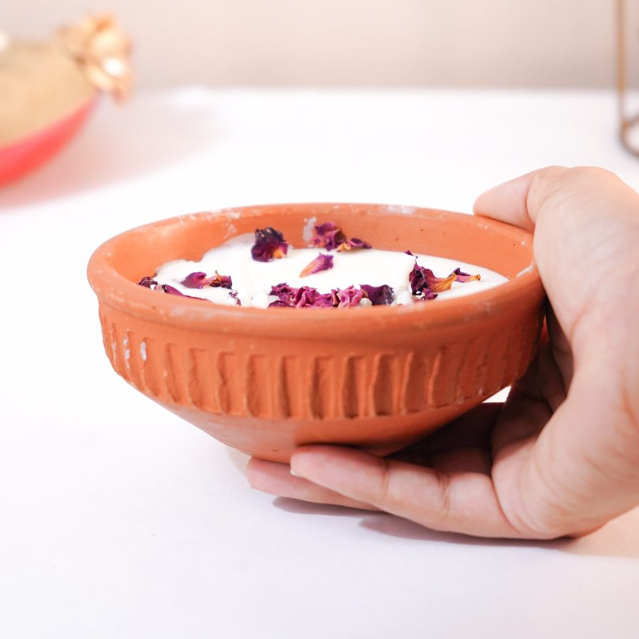 Bigsmall Terracotta Scented Candle - view 5