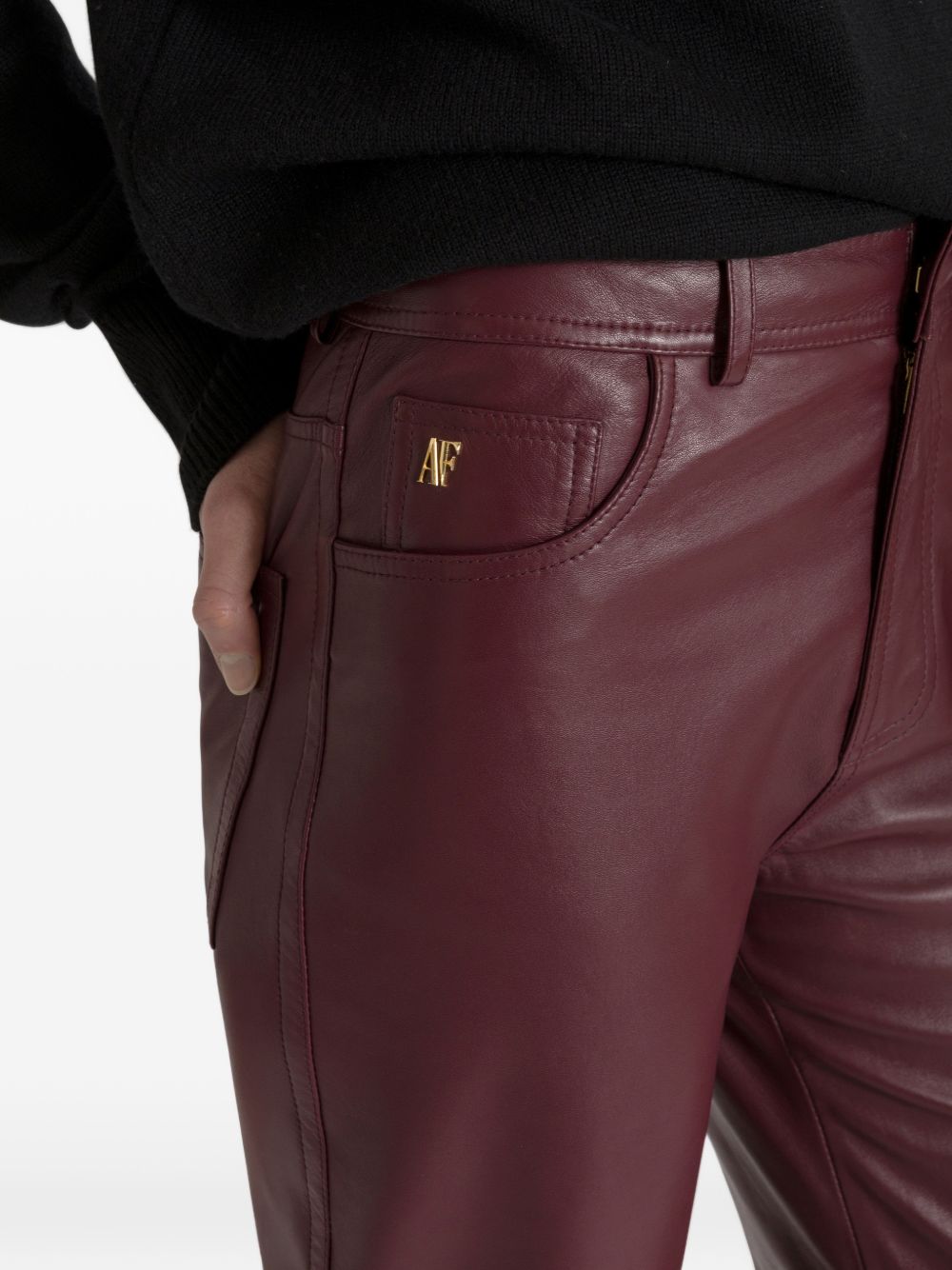 032C Alberta Ferretti Trousers – 100%Polyester - view 2