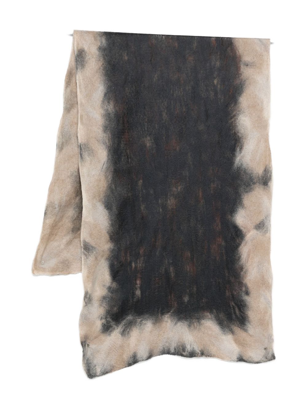 Silvana Manetti Jagged-Edge Scarf – Cashmere 75%, Silk 25%