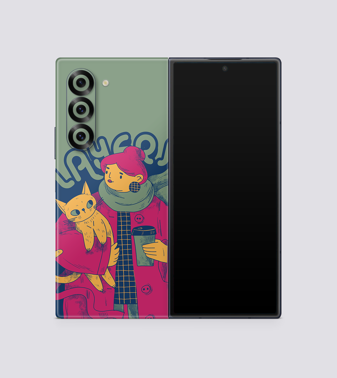 Samsung Galaxy Z Fold 6 Purr me Perfect