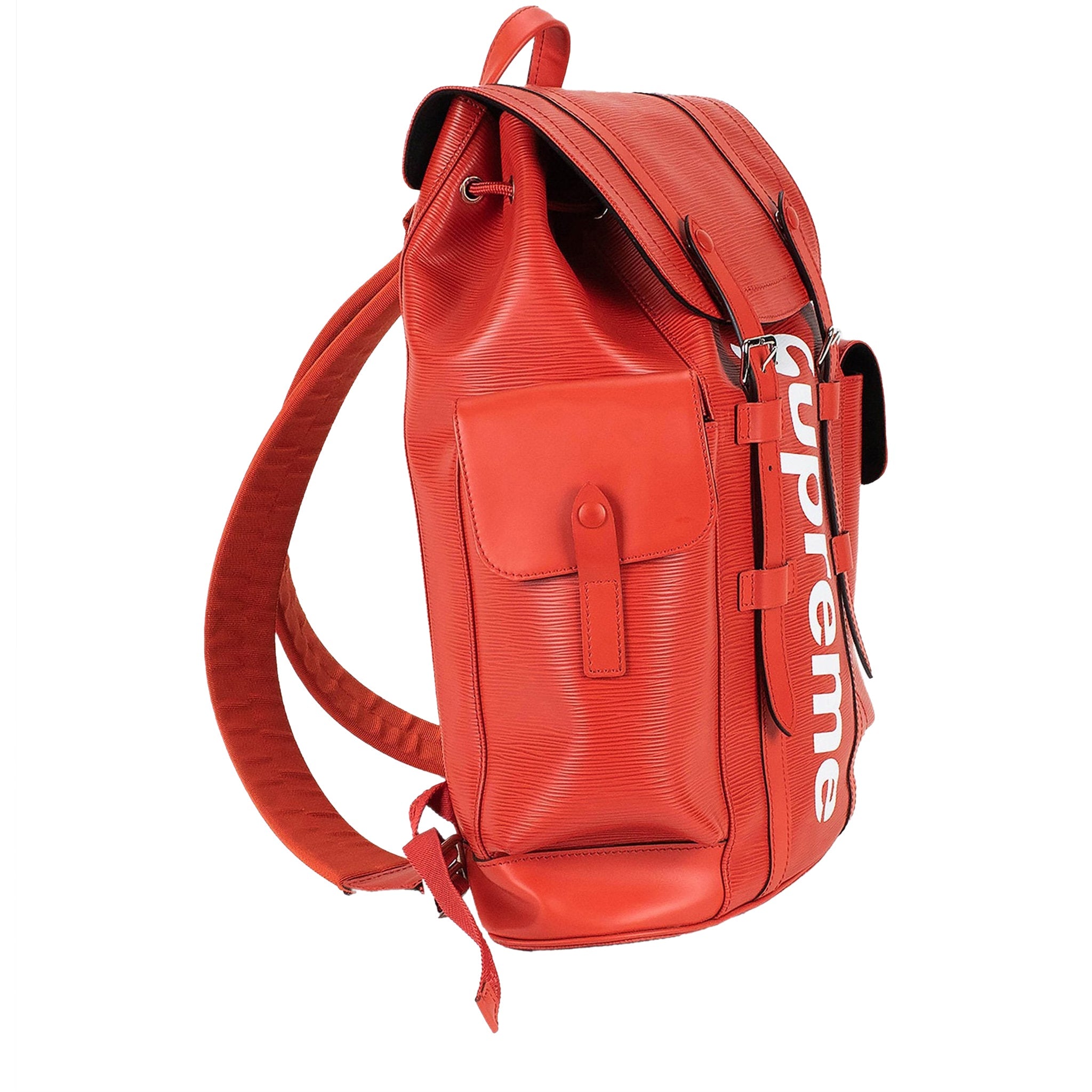Supreme x Louis Vuitton Christopher Backpack – Red - view 2