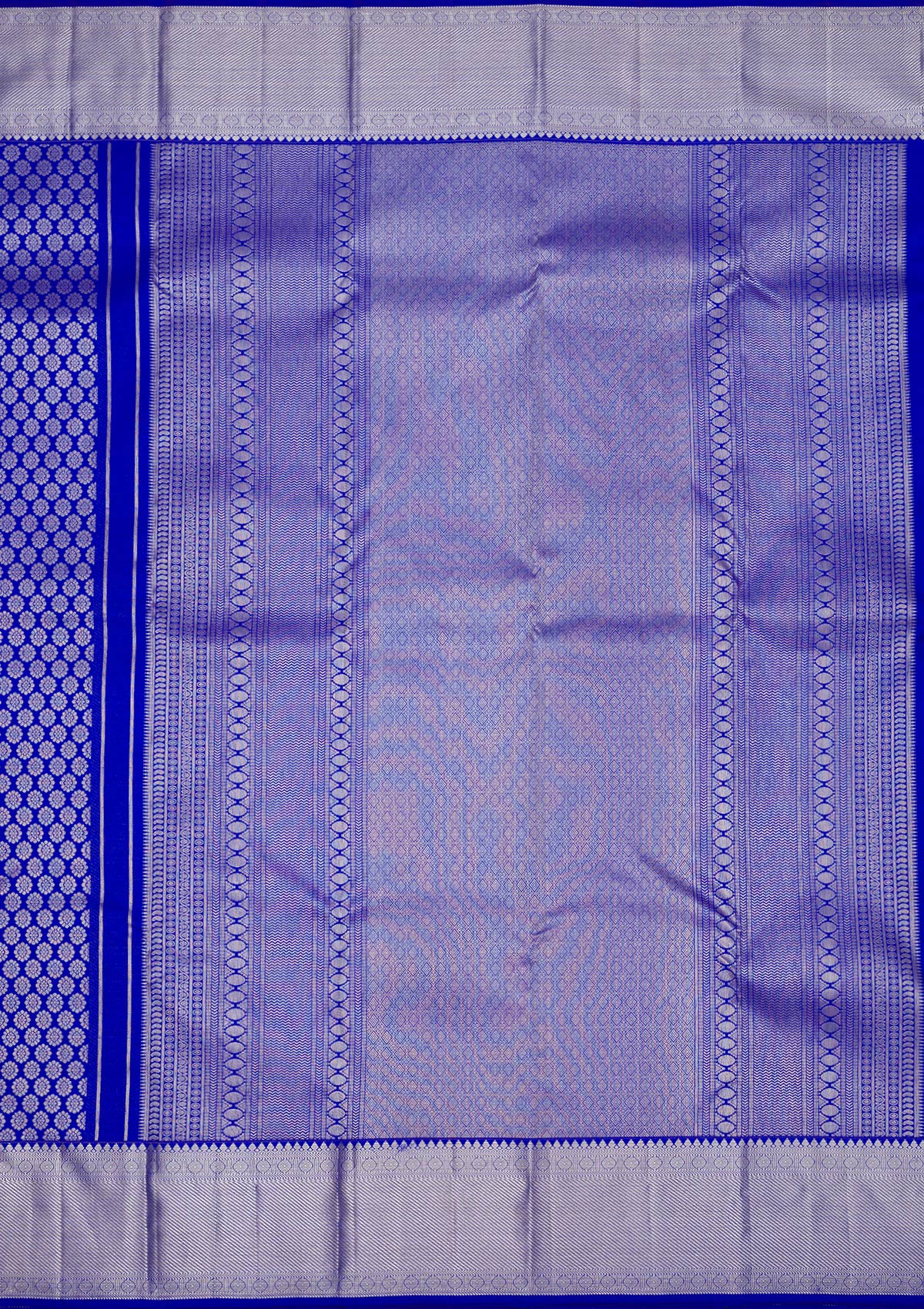 Koskii Blue Zariwork Pure Silk Saree – Women's - view 5