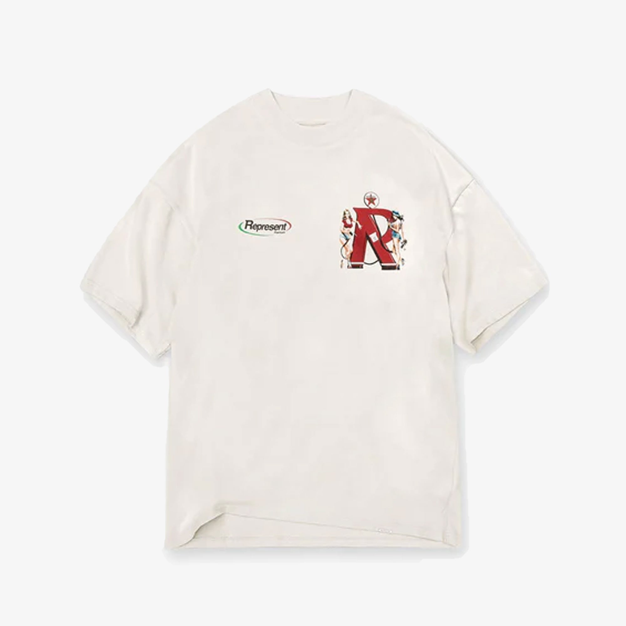 Represent | PREMIUM T-SHIRT { FLAT WHITE - view 2