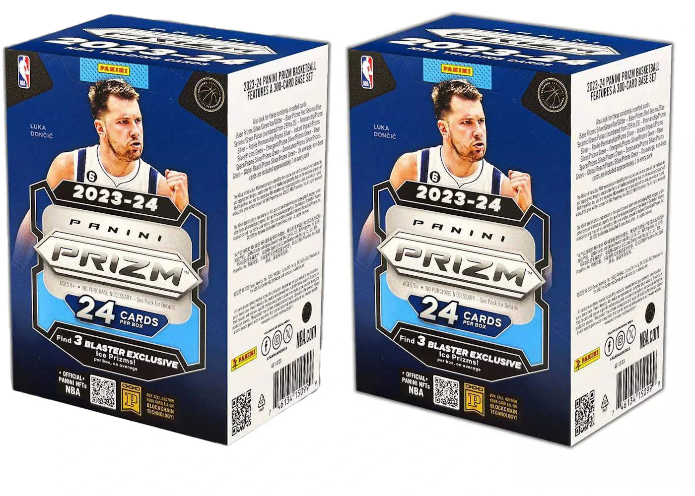 2023-24 Panini Prizm Basketball Blaster Box (Ice Prizms) 2x Lot