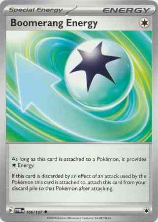 Uncommon sv06-166 non-holo – Pokémon Boomerang Energy - 166/167 - Uncommon [sv06-166] [Non-Holo]