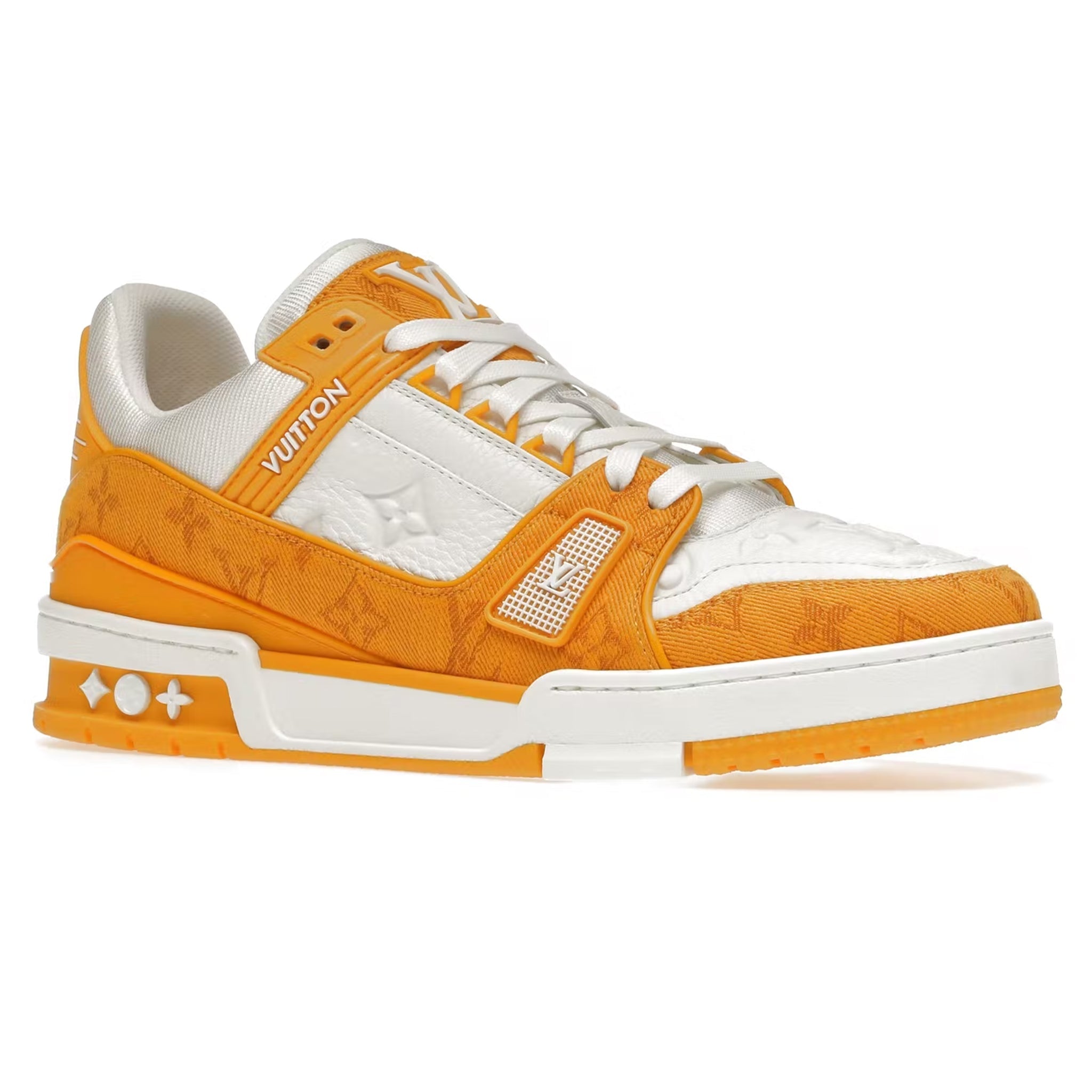 Louis Vuitton LV Monogram Yellow Denim Sneaker - view 2