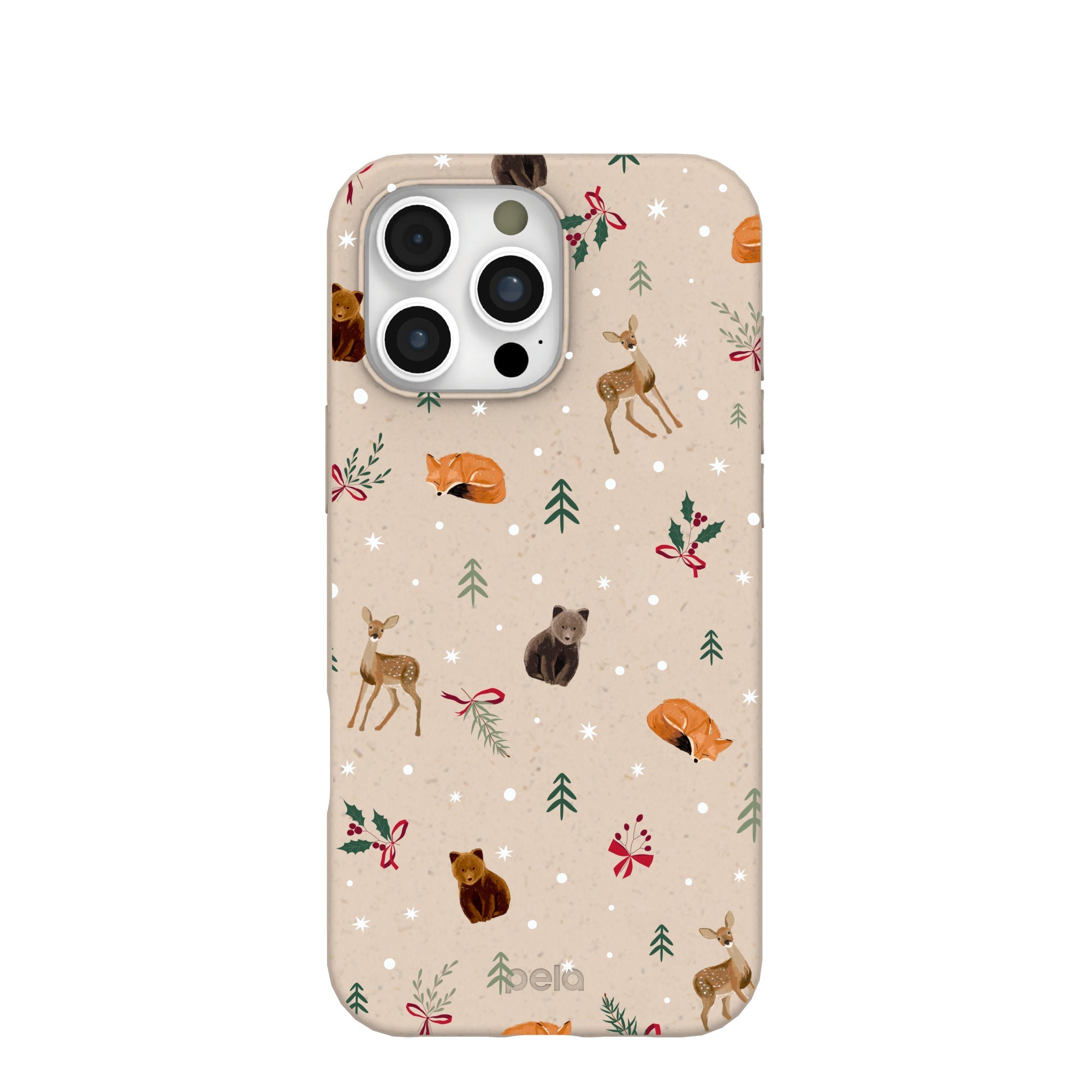 BlackTree Seashell Winter Woodland iPhone 16 Pro Max Case
