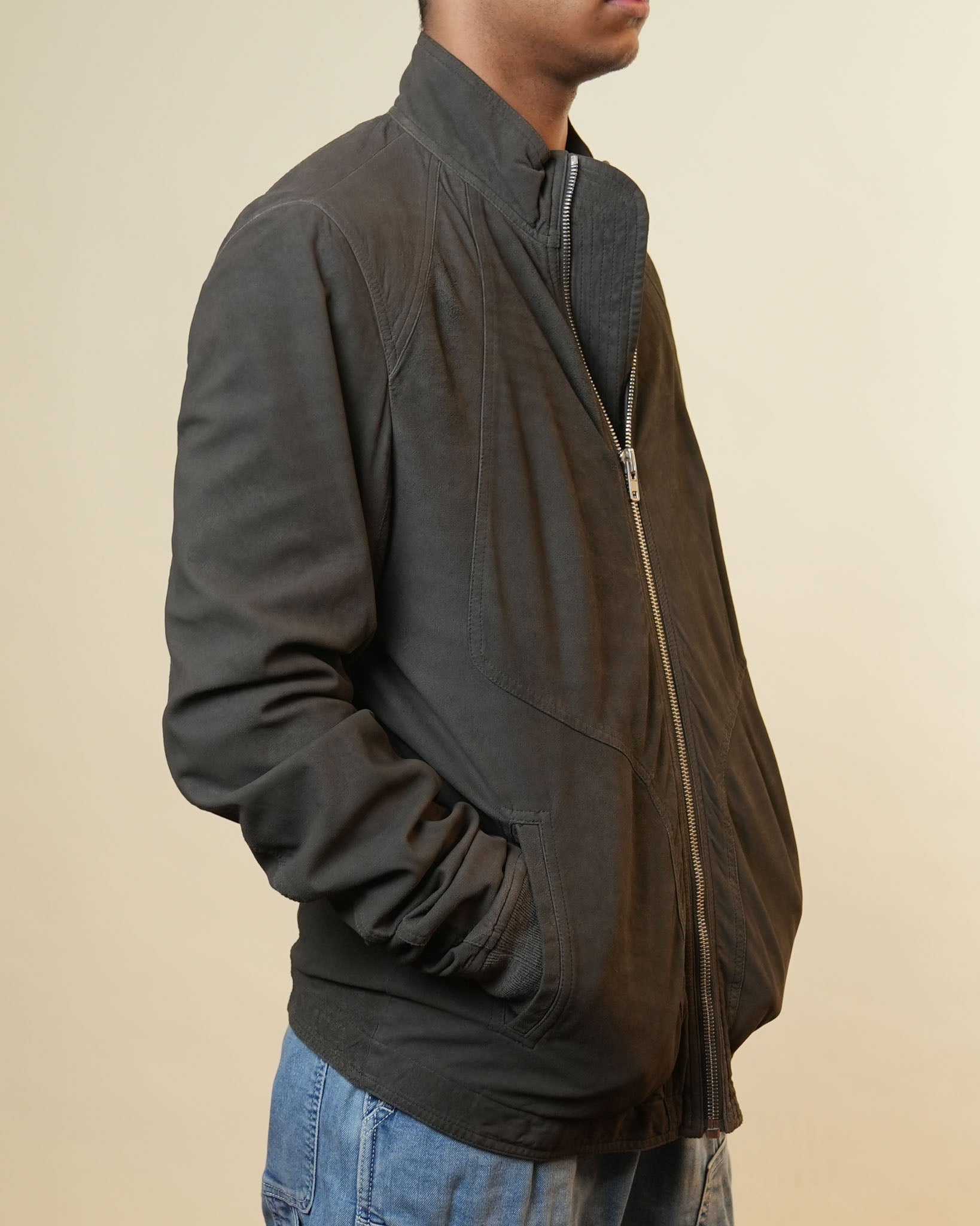 Rick Owens Brown Jacket - view 2