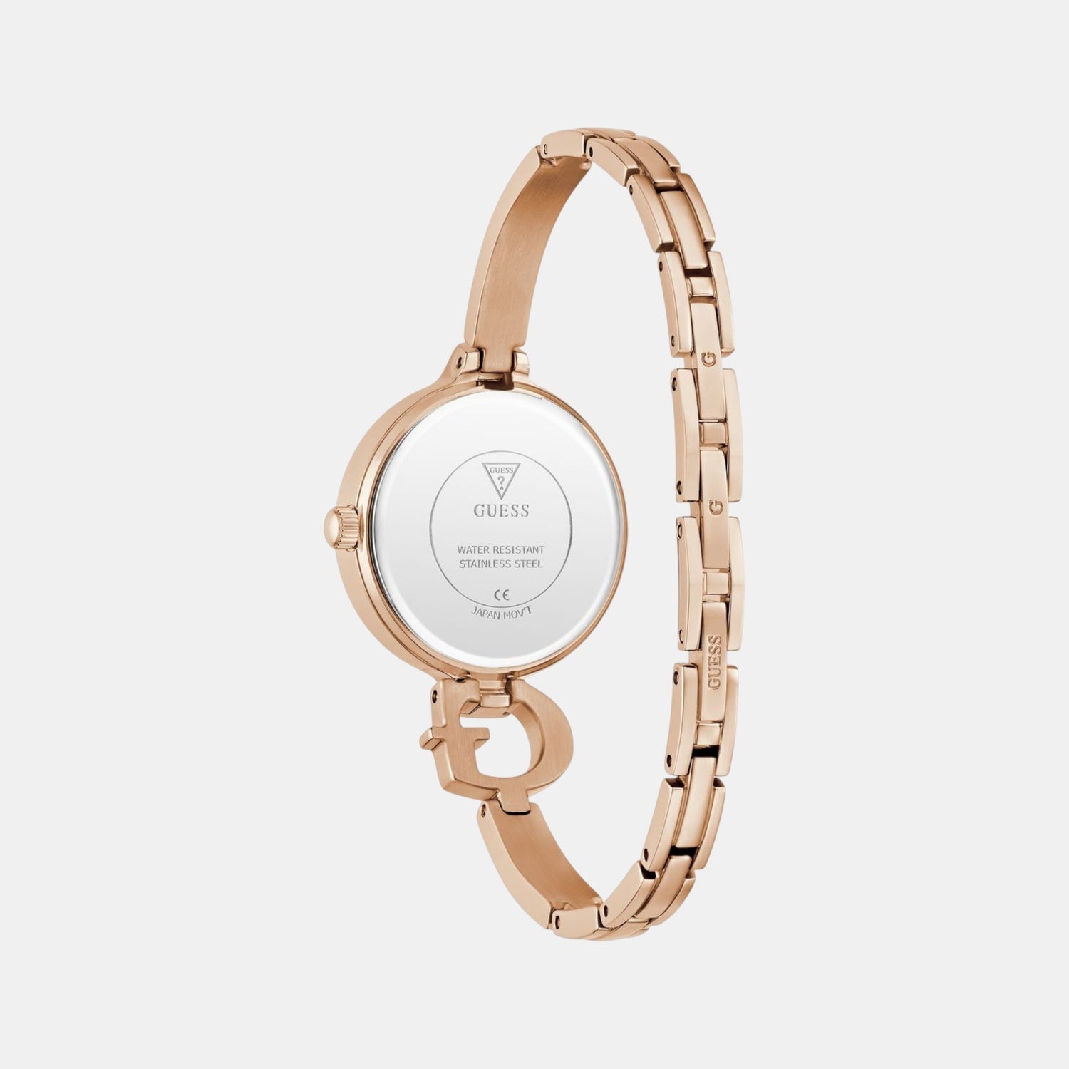 Guess Giselle Women Quartz Rose Gold Dial Analog Recycled Steel Watch GW0929L3 - view 9