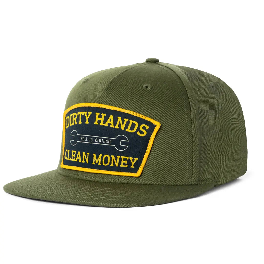 Radial Stalwart Snapback Hat – Military Green