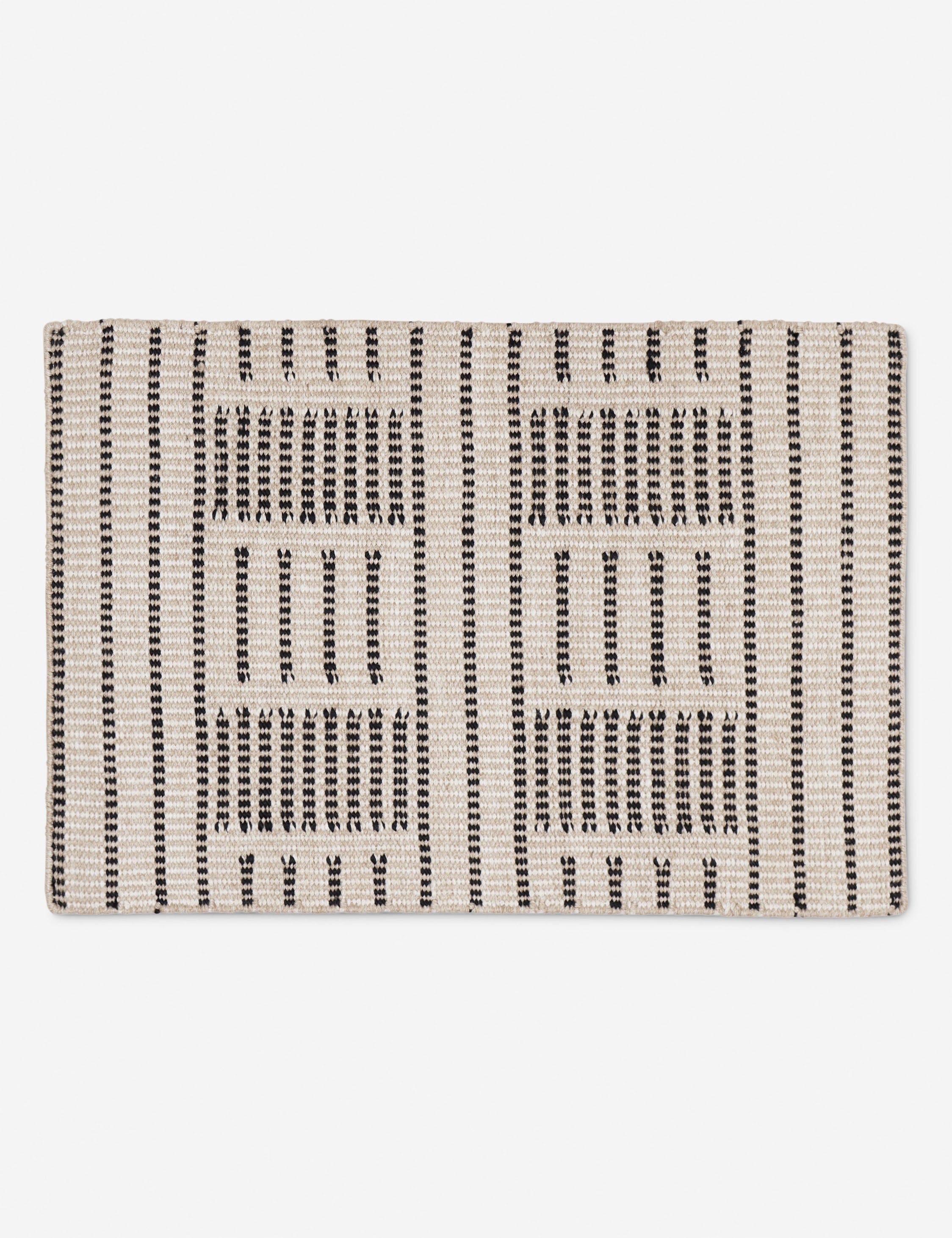 Lulu and Georgia Shere Handwoven Indoor / Outdoor Rug by Sarah Sherman Samuel - view 4