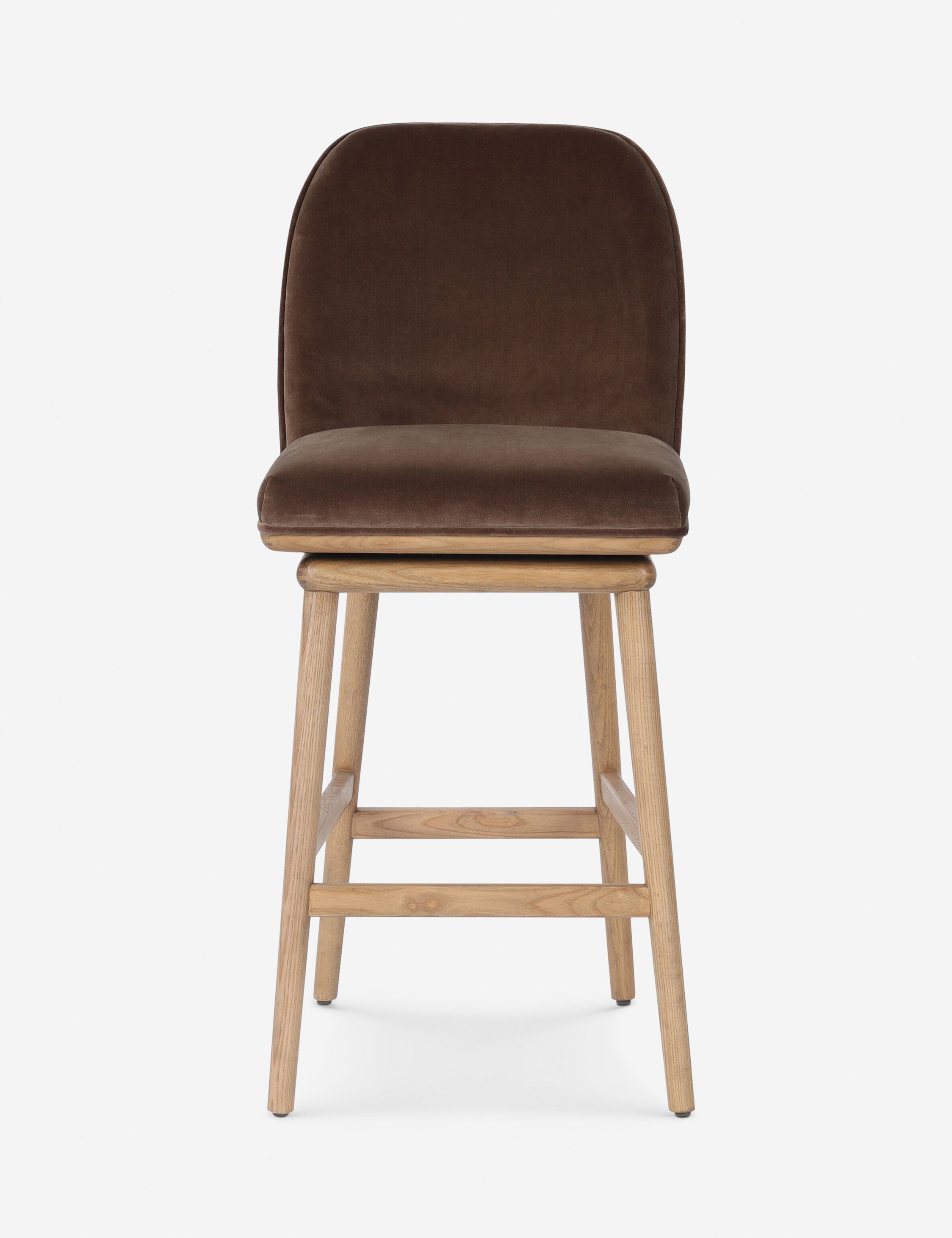 Lulu and Georgia Tenzin Bar and Counter Swivel Stool