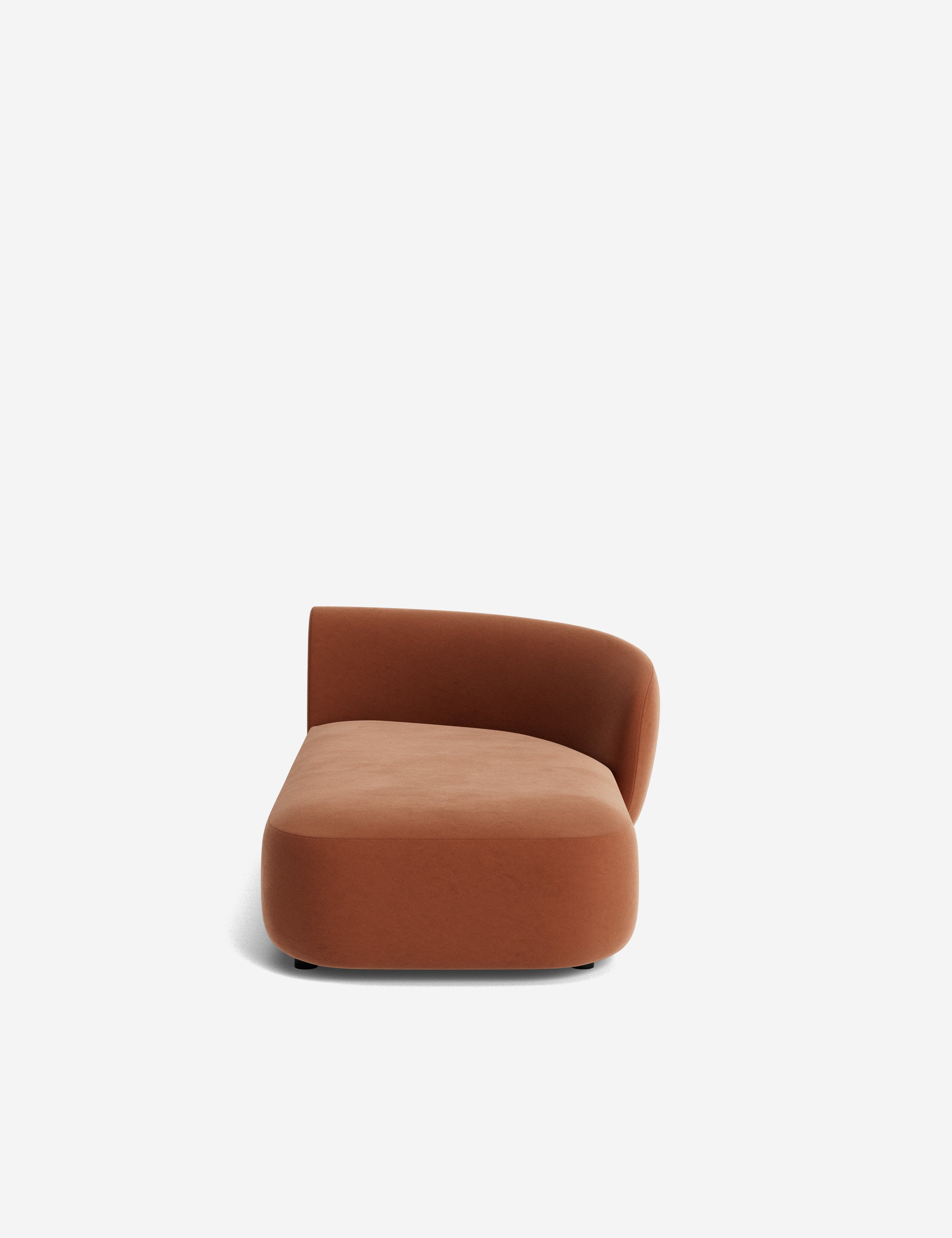 Lulu and Georgia Claret Modular Right Chaise - view 212