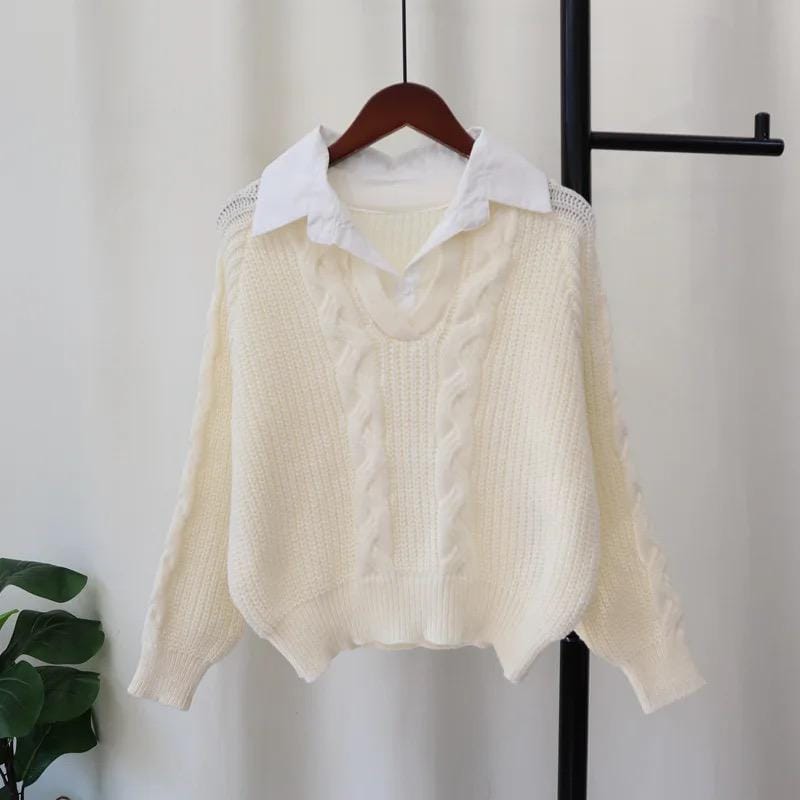 Alamode By Akanksha Siya Statement Tops with Attached Sweater - view 4